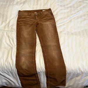 Tan corduroy pants